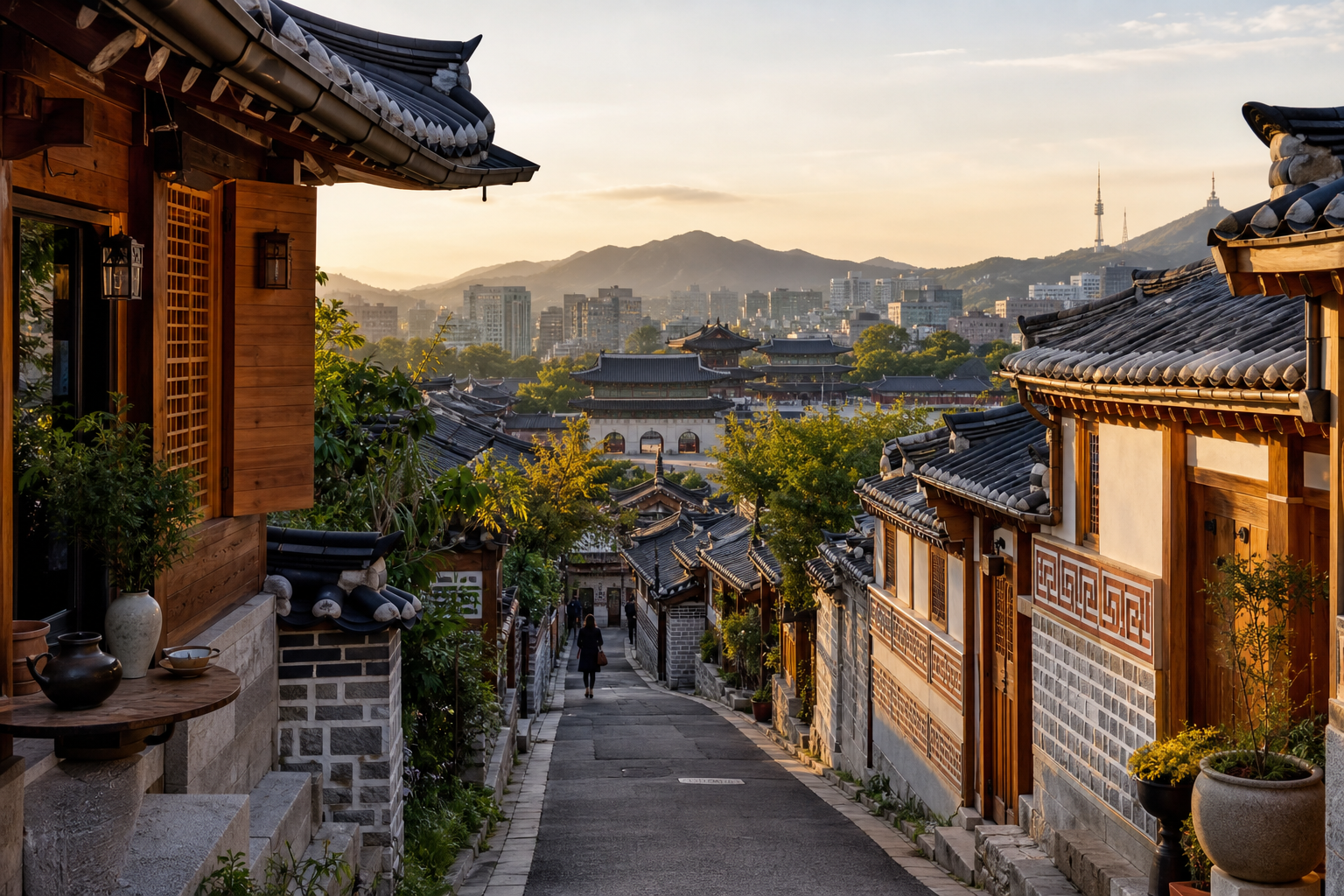 Editorial featured image for traditional-culture-focused Seoul hotel areas such as Jongno, Insadong, and Bukchon access.
