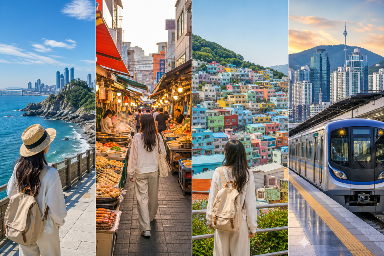 First-time visitor following a practical 3-day itinerary through Busan