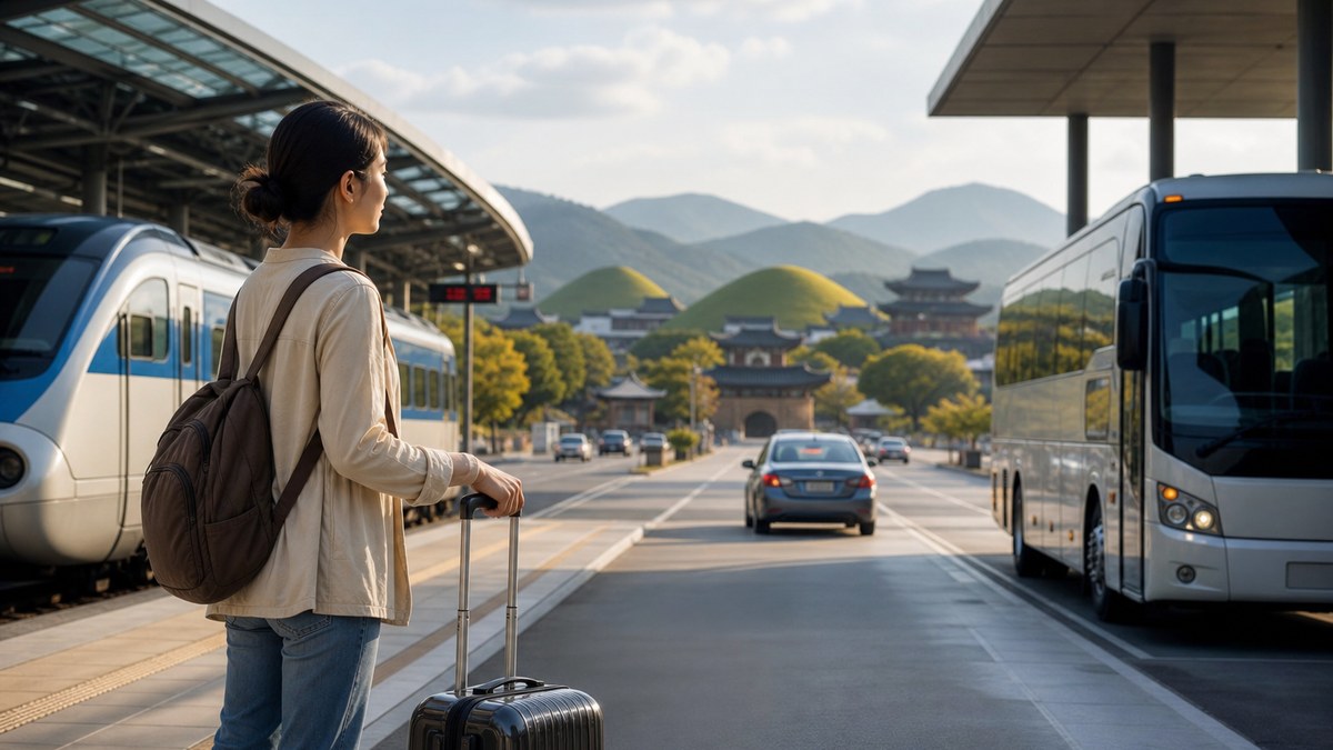 How to Get to Gyeongju from Busan: Train vs Bus vs Car for First-Time Visitors – Korea travel planning featured image
