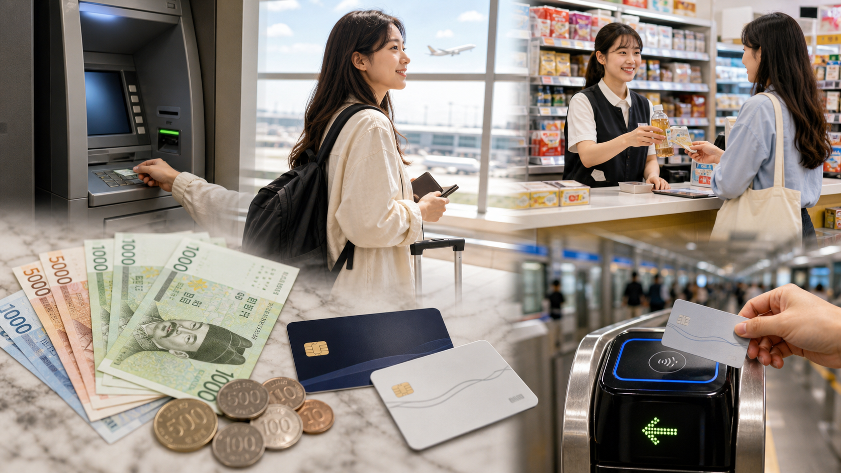 Korea money payment and transit card planning for first-time visitors
